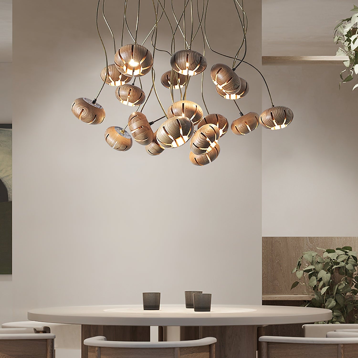 Lampada a sospensione Moz Pompoen Design