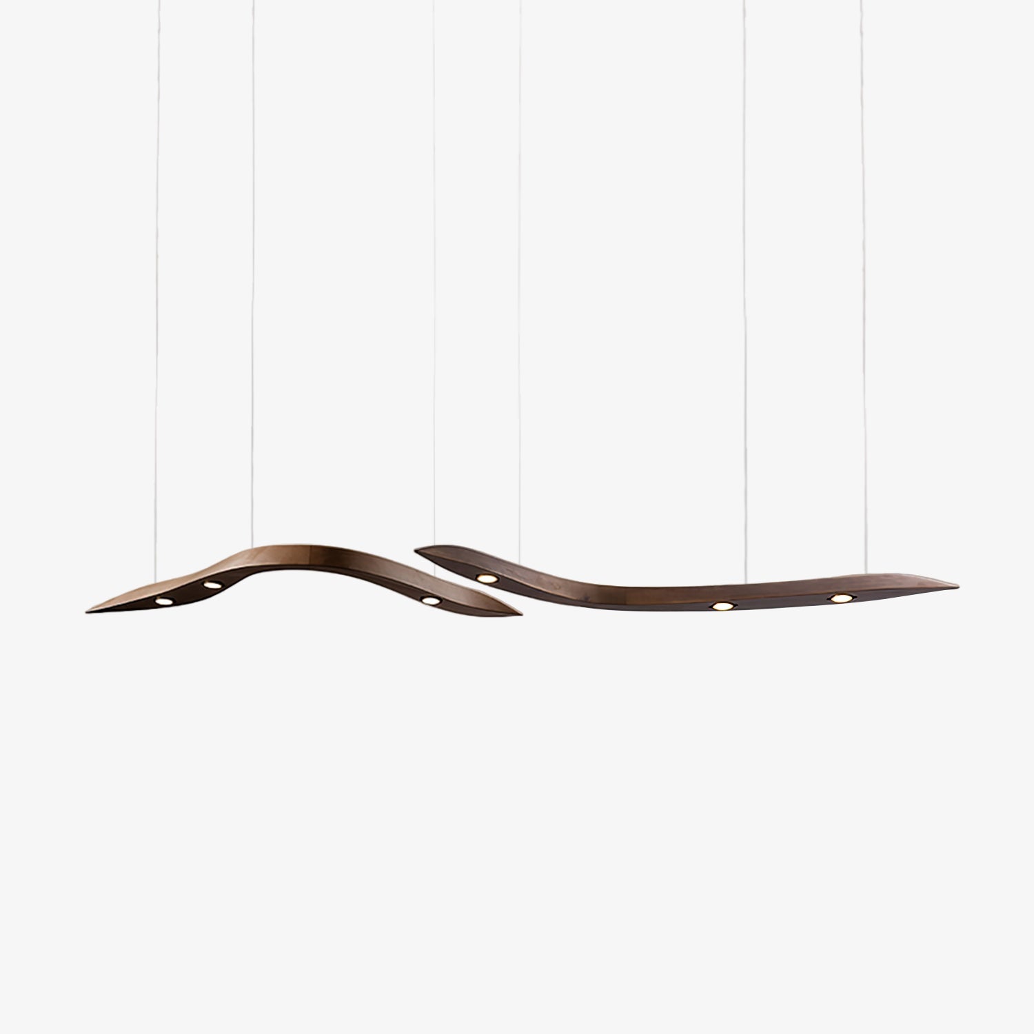 Weloma Wave Houten Hanglamp