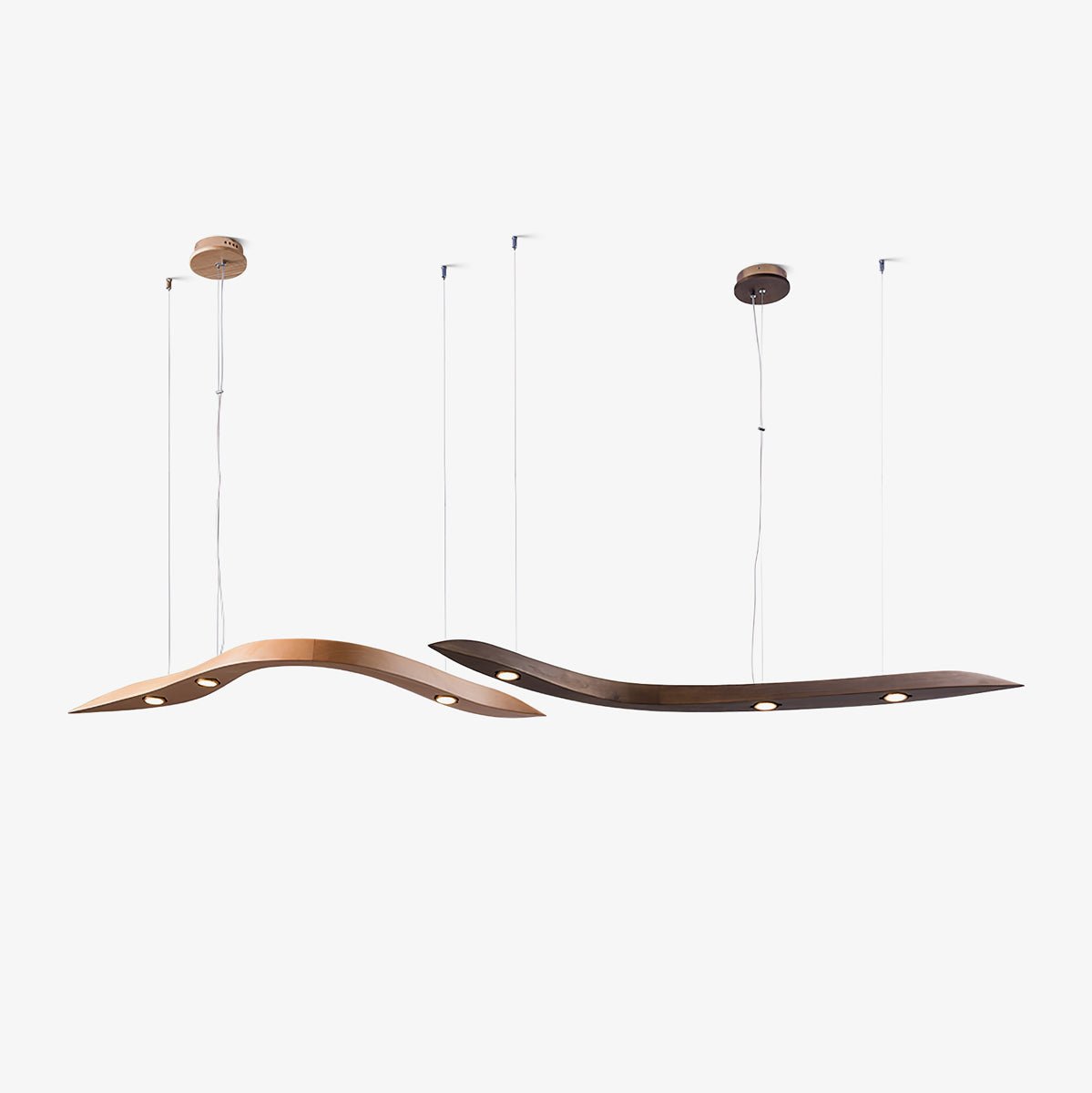 Weloma Wave Houten Hanglamp