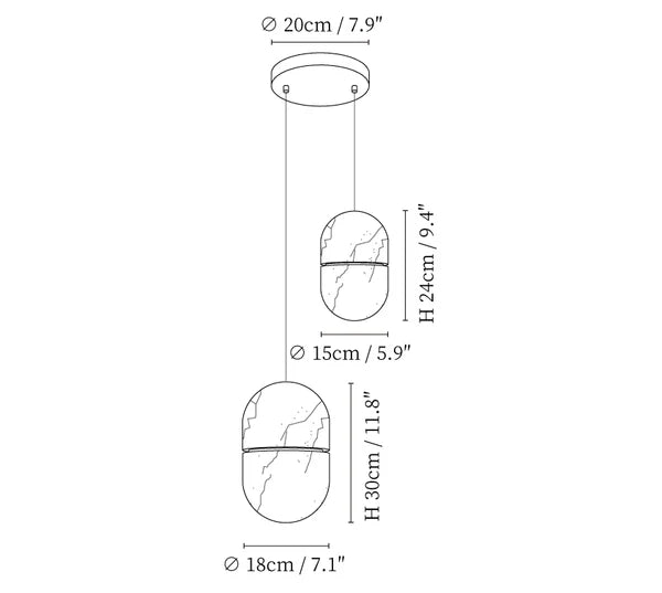 Zelano Hanglamp