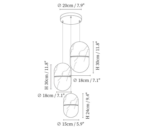 Zelano Hanglamp