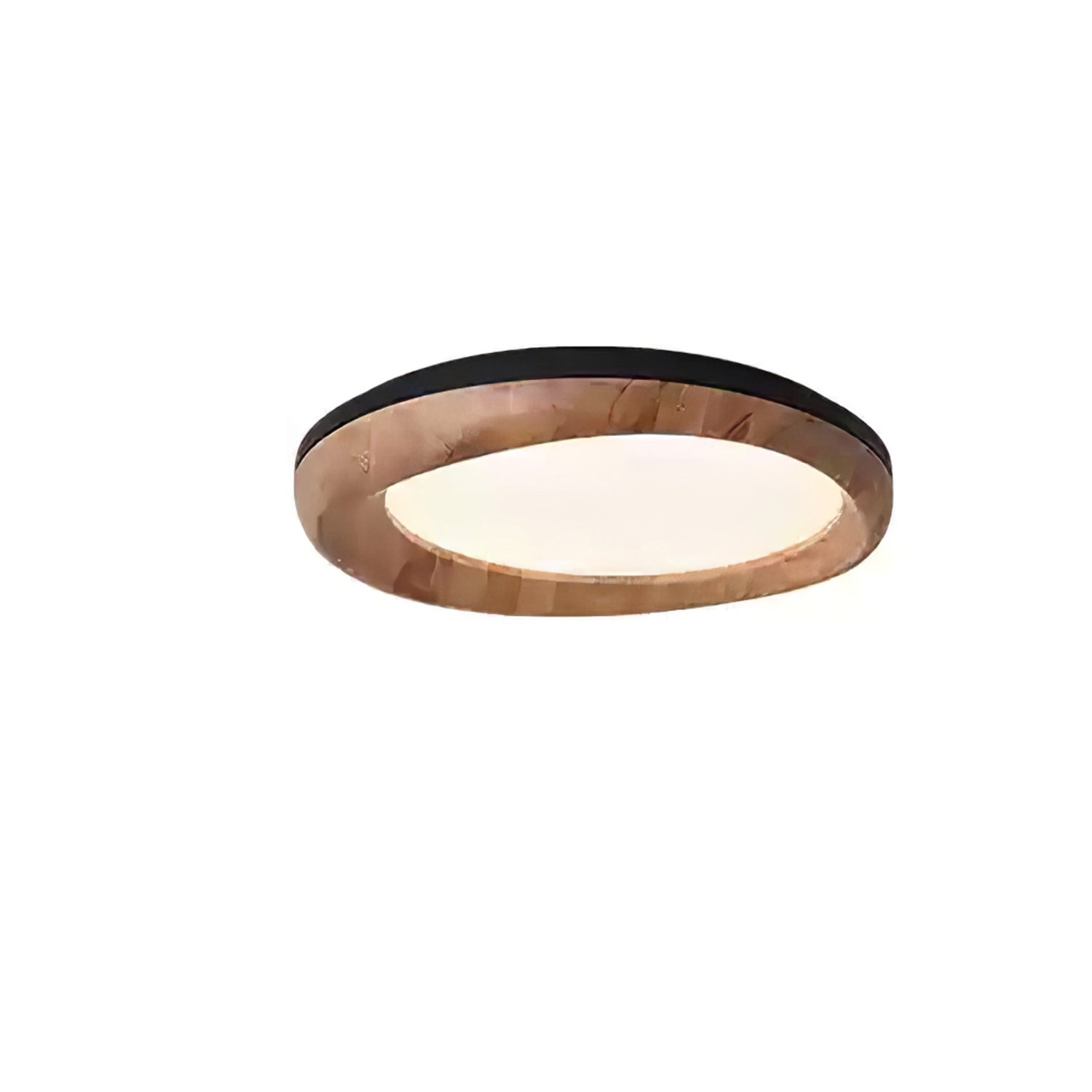 Lampada da soffitto in legno Besca