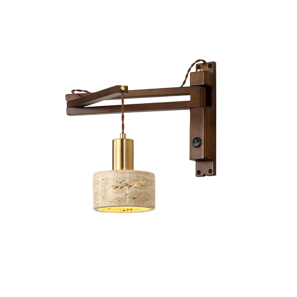 Zayevo Natuursteen Wandlamp