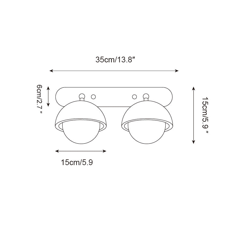 Pellenza Natuursteen Wandlamp