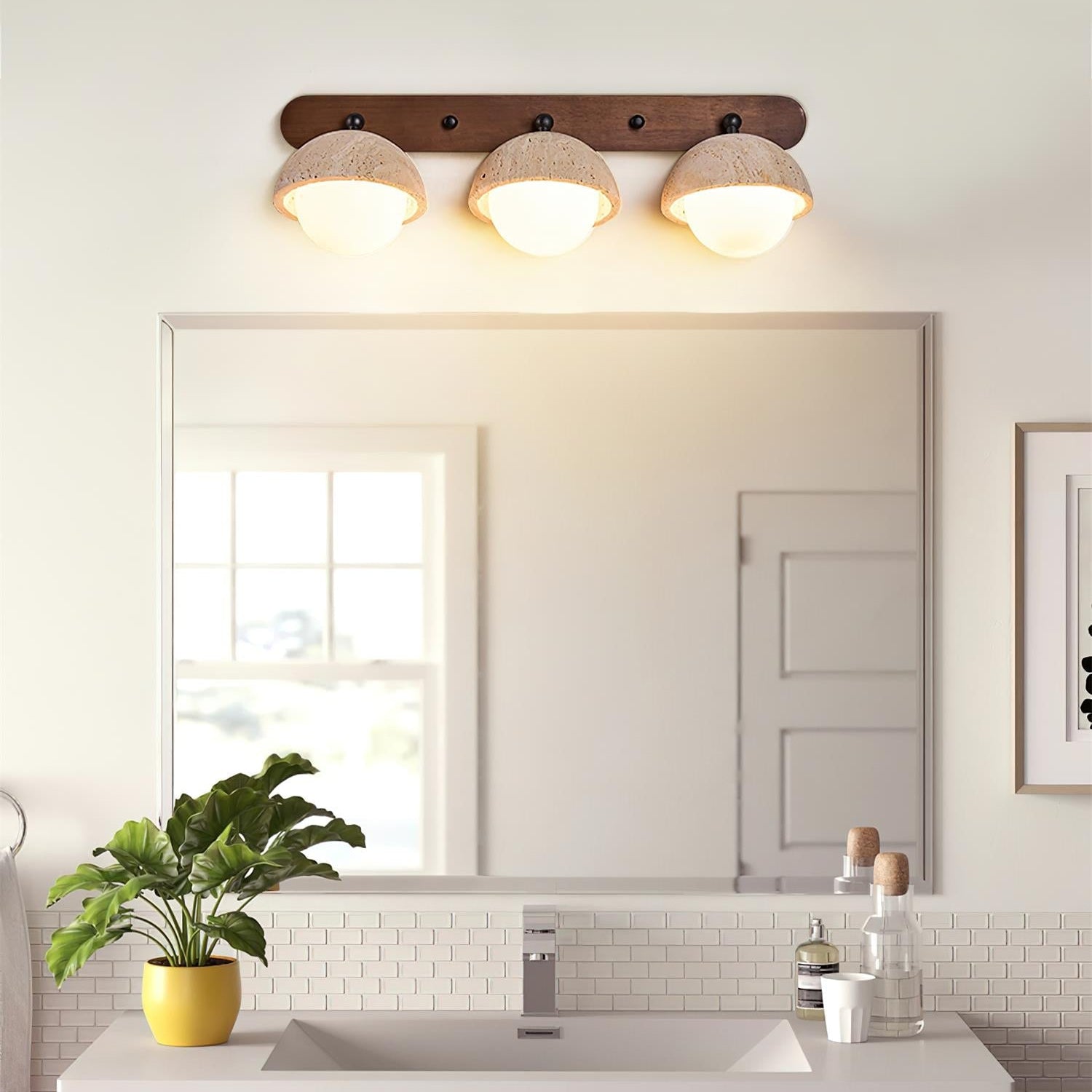 Pellenza Natuursteen Wandlamp