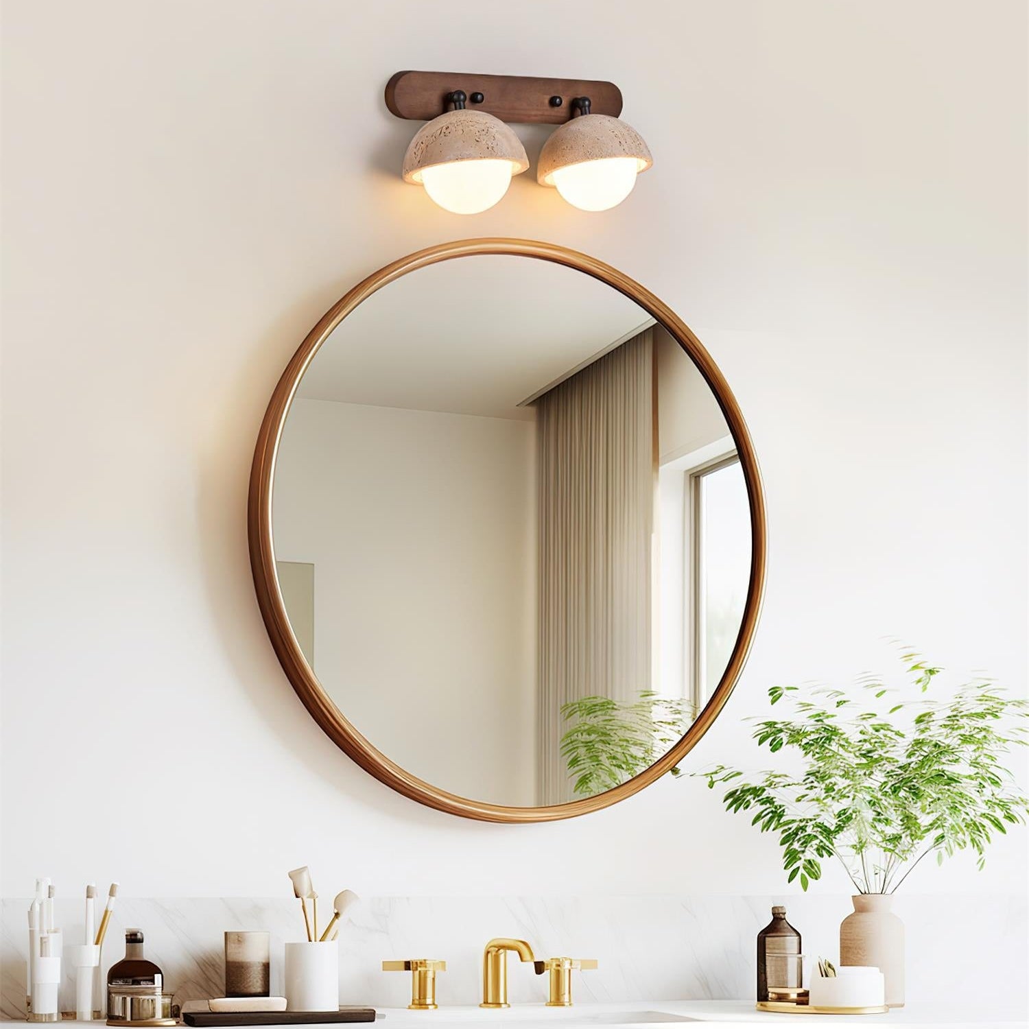 Pellenza Natuursteen Wandlamp