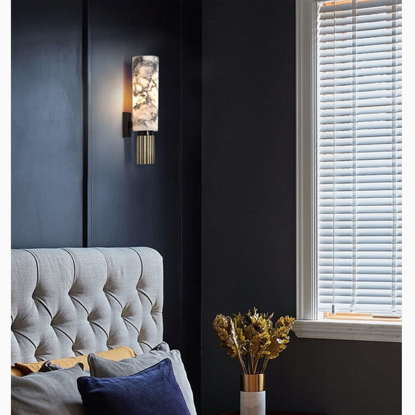 Luxe Marmeren Wandlamp