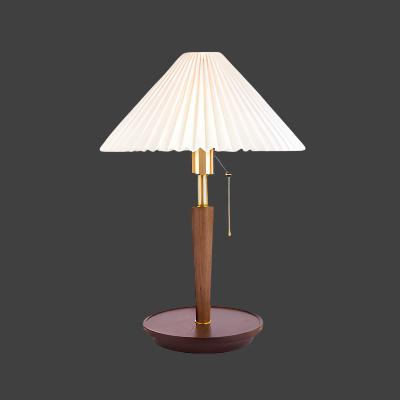 Lea Vintage Houten Tafellamp