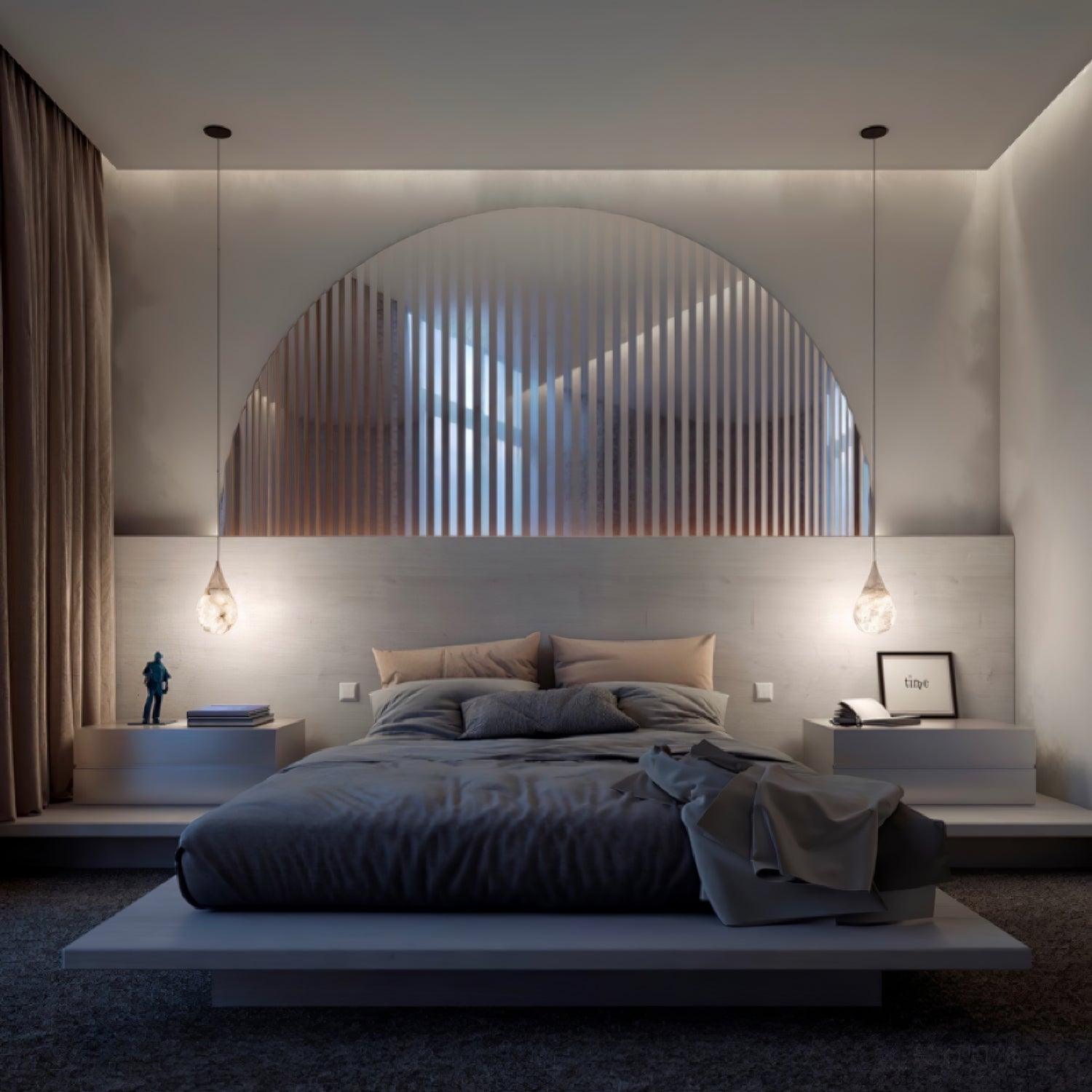 Marmeren Raindrop Hanglamp