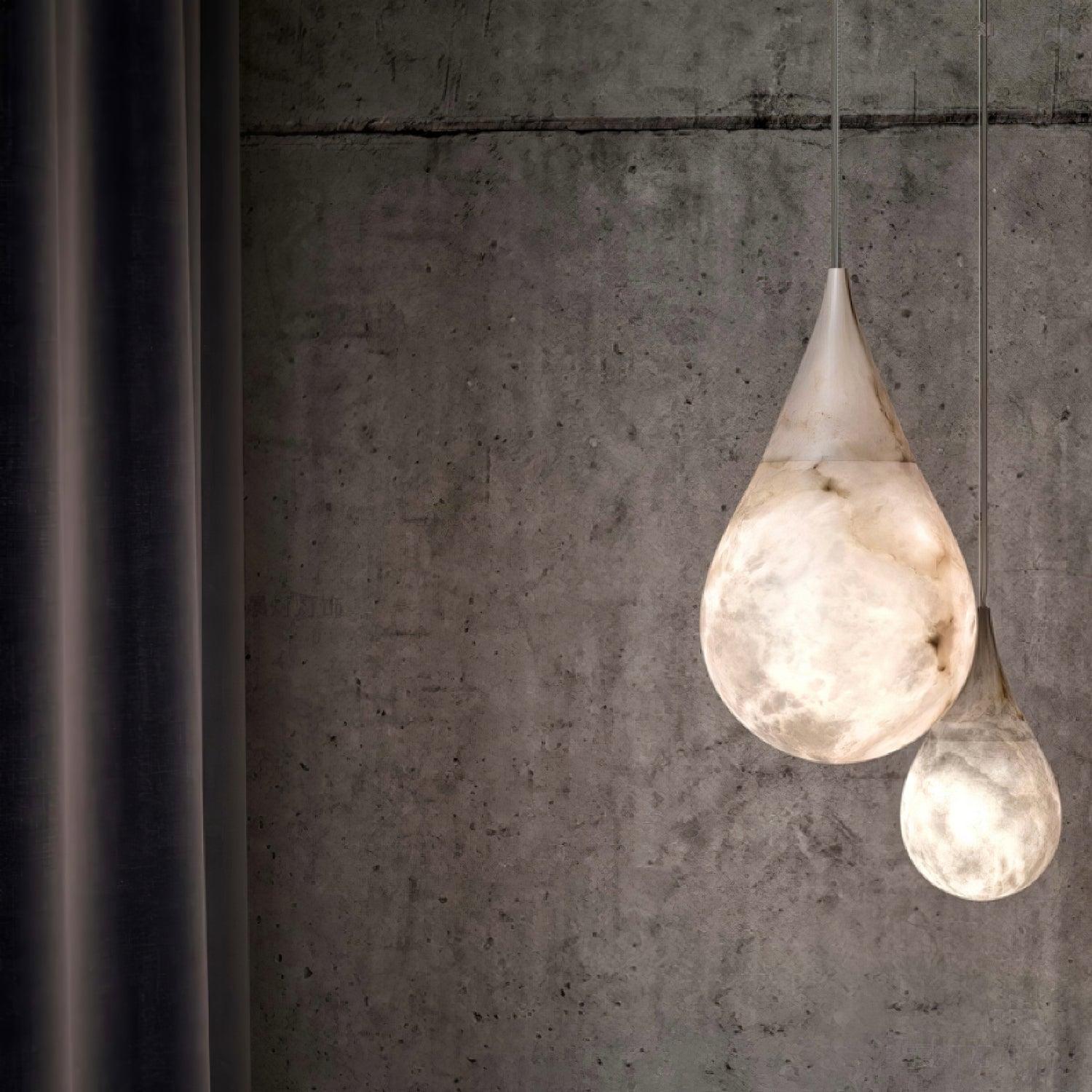 Marmeren Raindrop Hanglamp