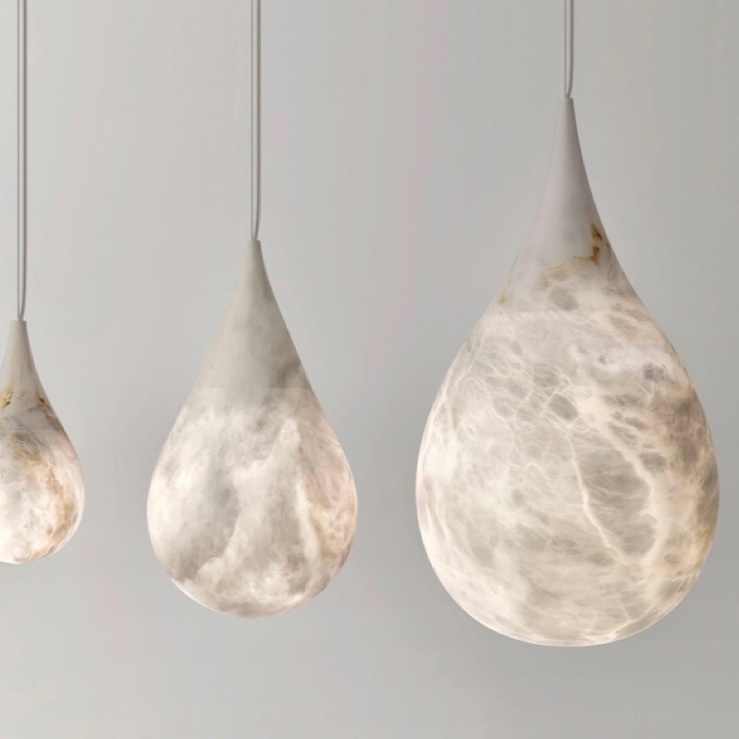 Marmeren Raindrop Hanglamp