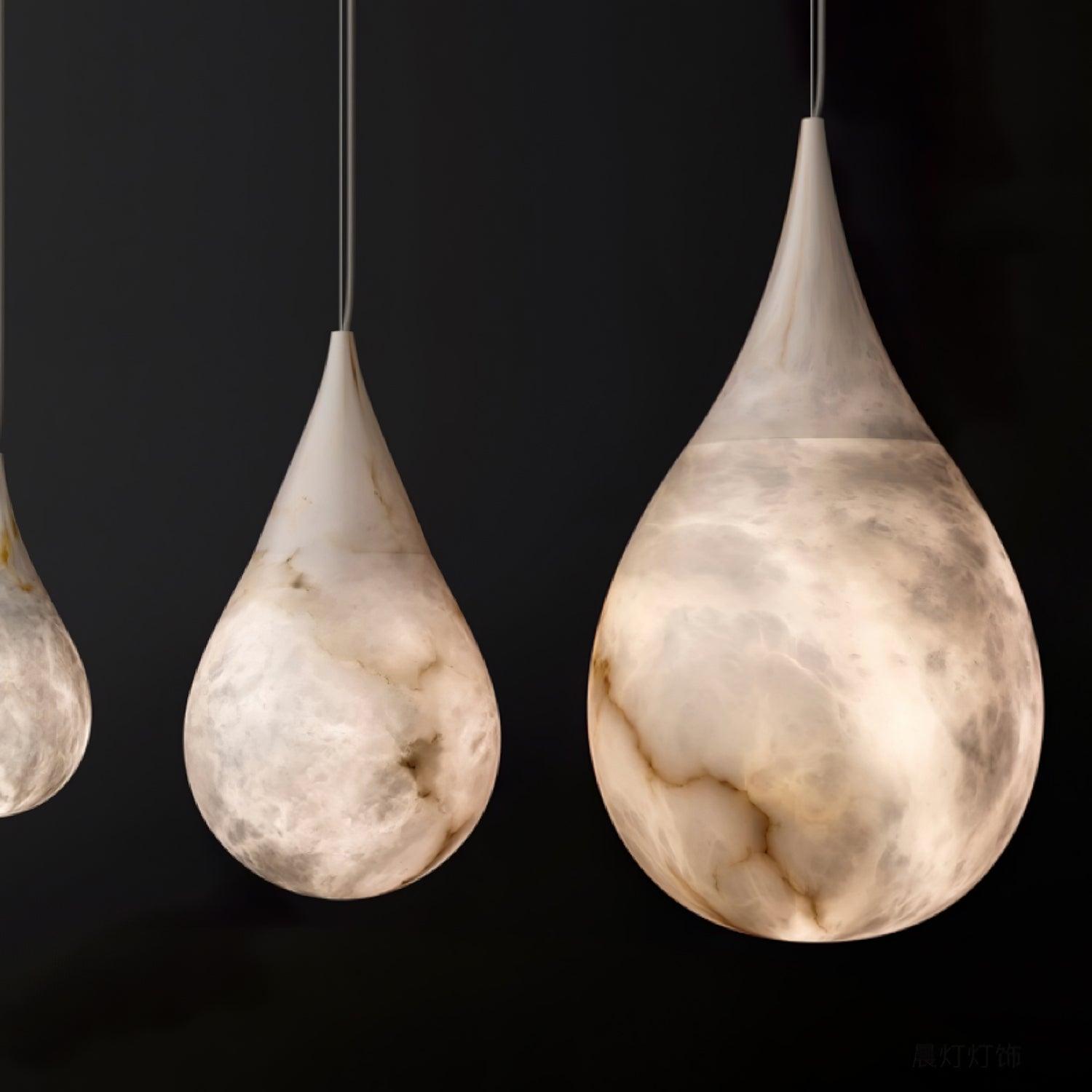 Marmeren Raindrop Hanglamp