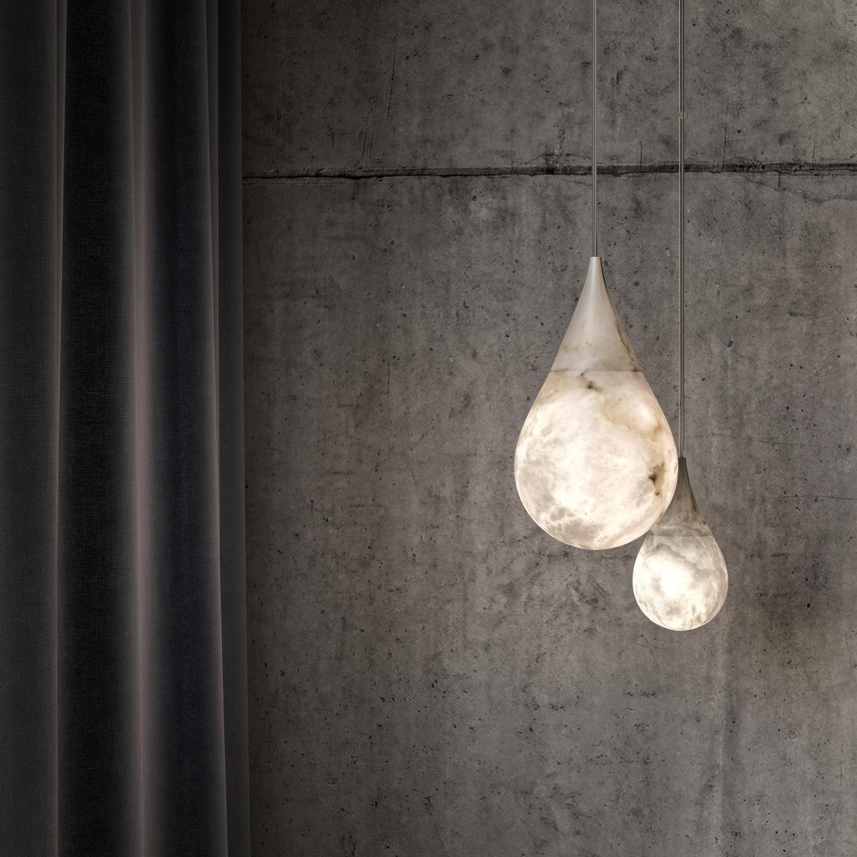 Marmeren Raindrop Hanglamp