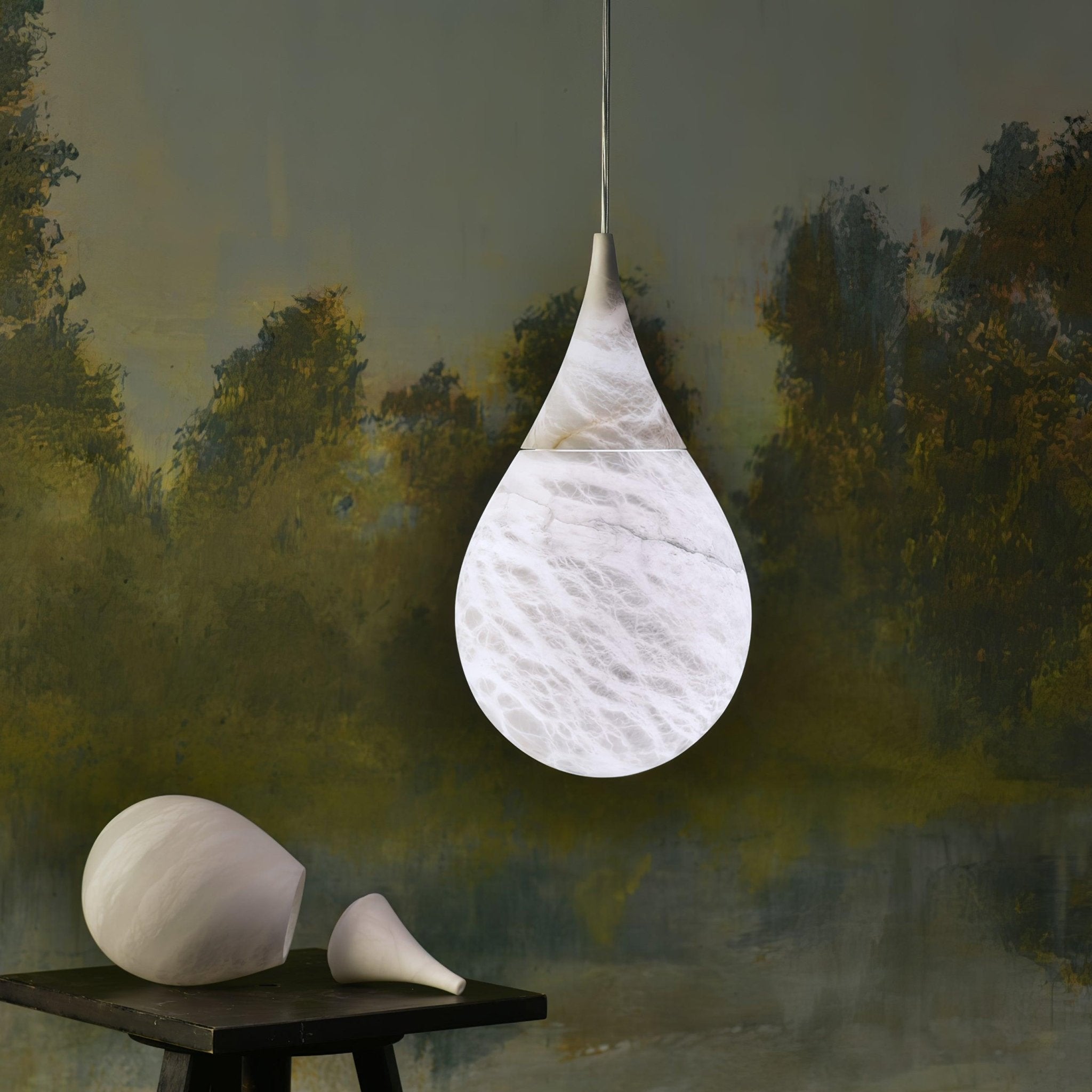 Marmeren Raindrop Hanglamp