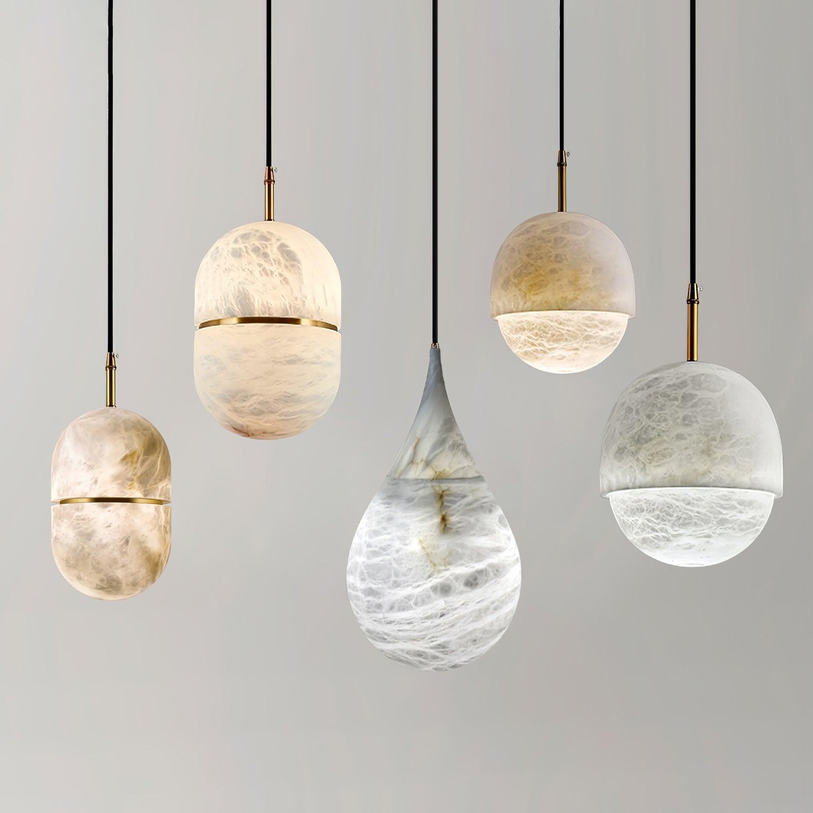 Marmeren Raindrop Hanglamp