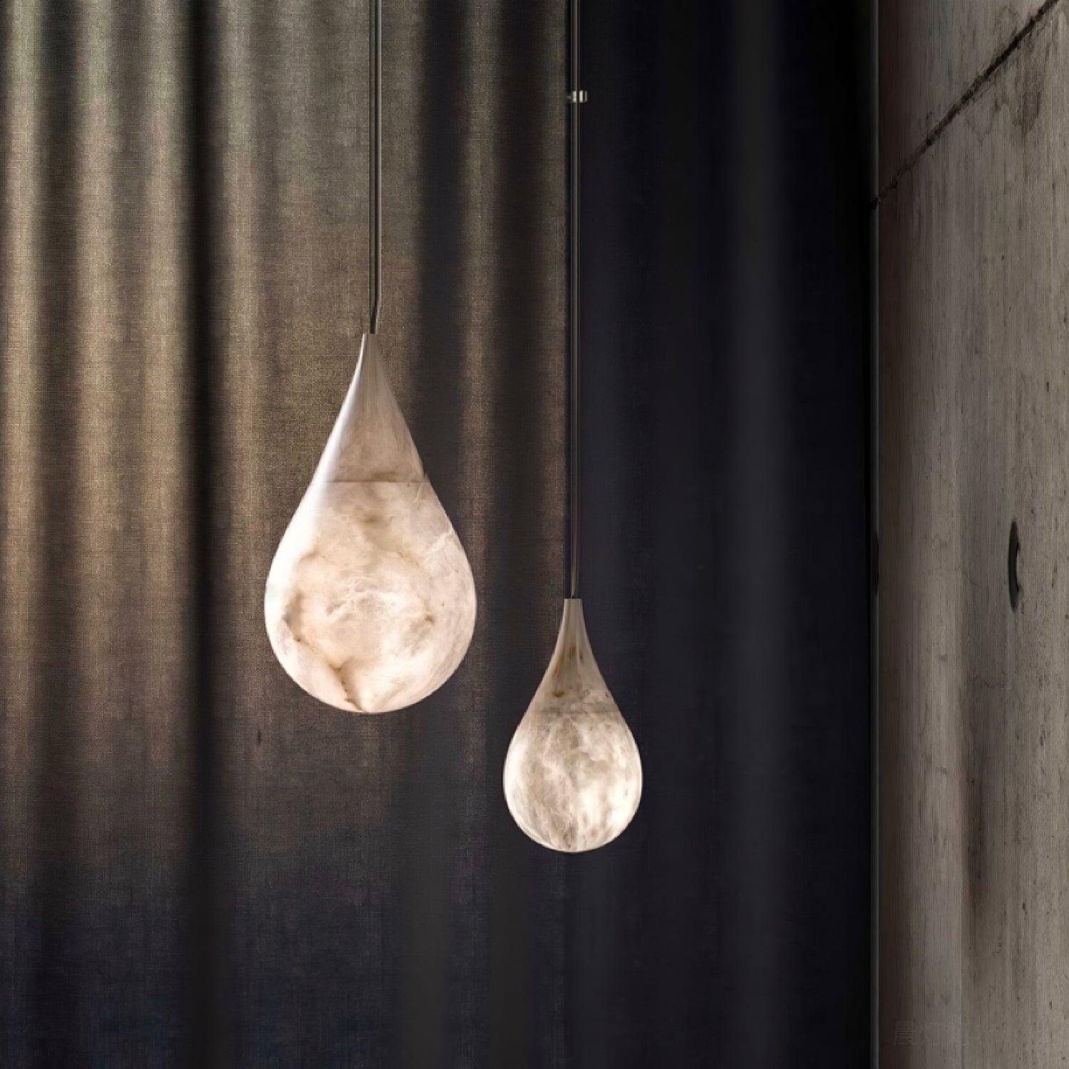 Marmeren Raindrop Hanglamp