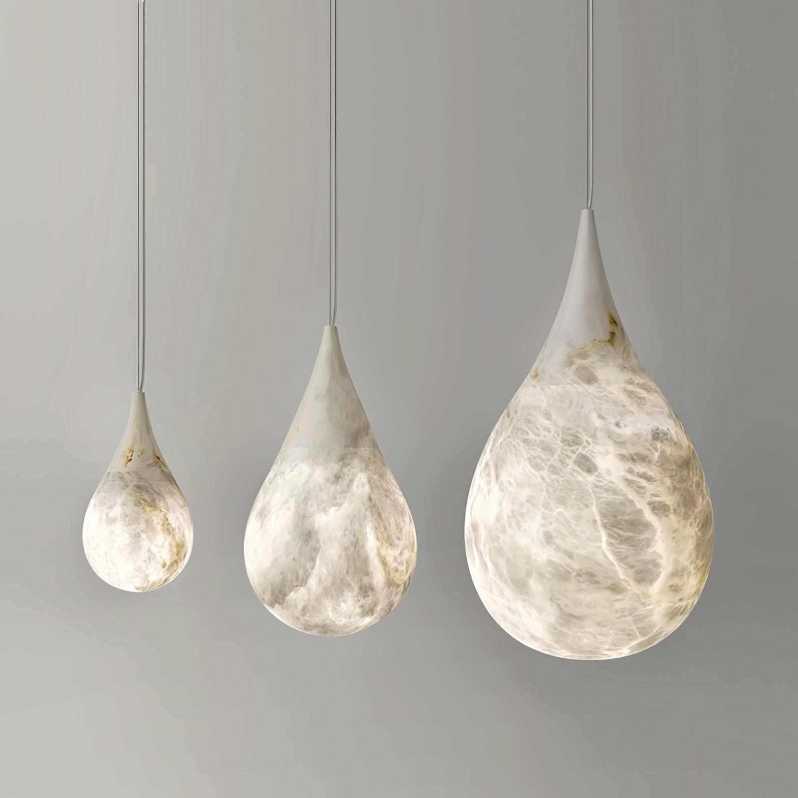 Marmeren Raindrop Hanglamp