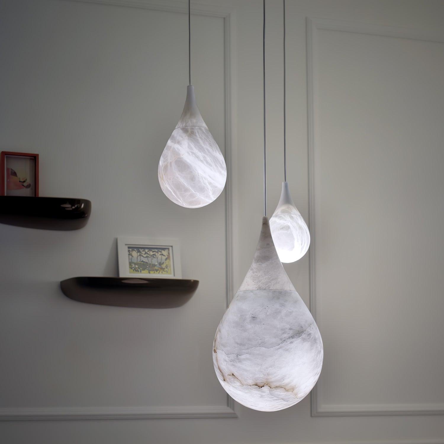 Marmeren Raindrop Hanglamp
