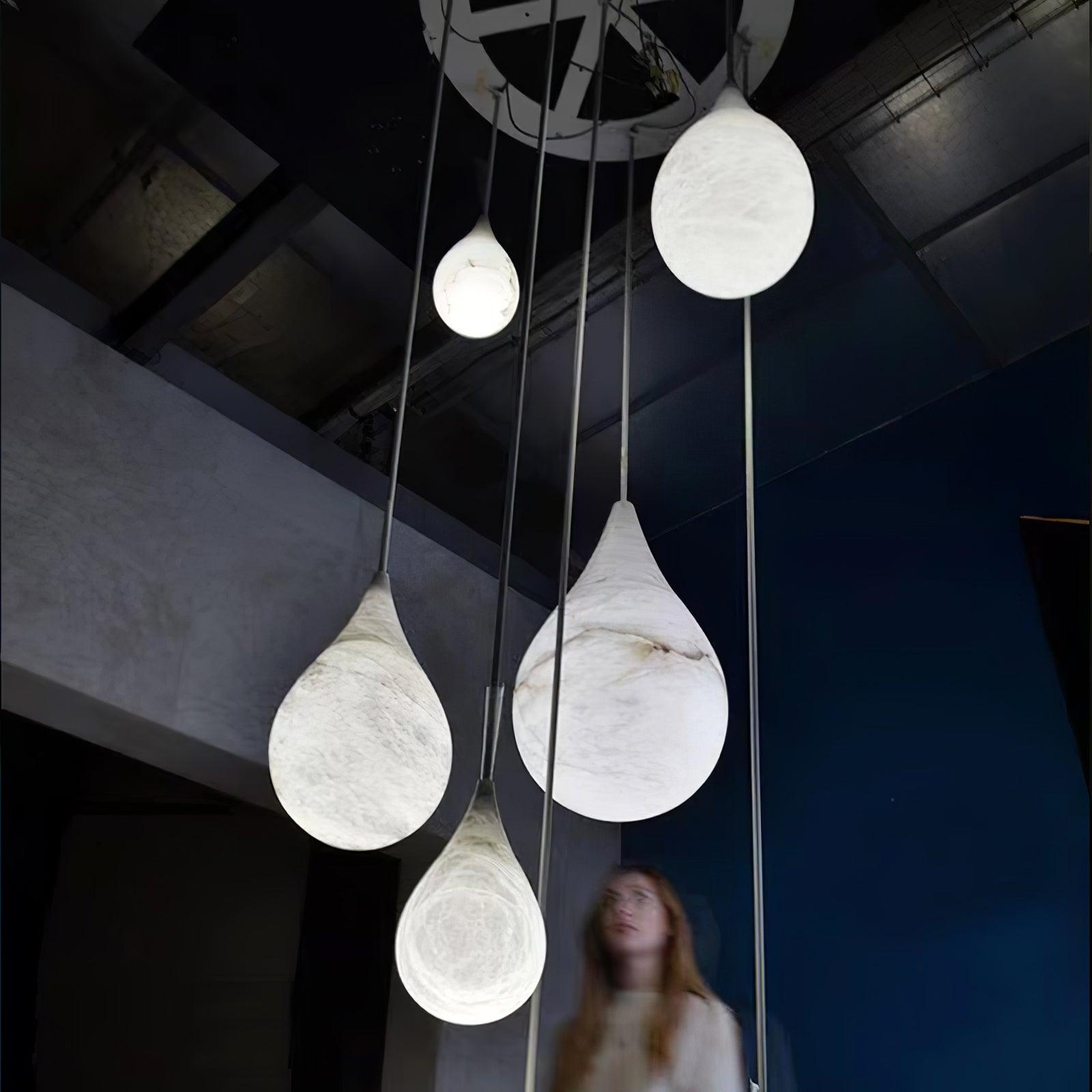 Marmeren Raindrop Hanglamp
