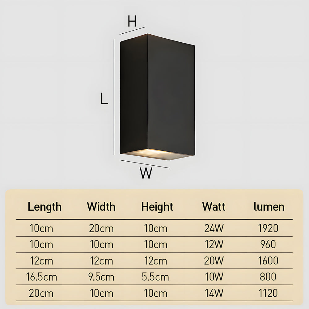 Lantivo Buitenwandlamp