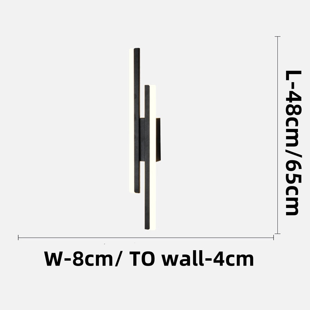 Dobel Verticale Wandlamp