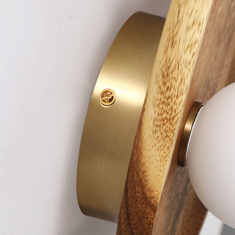 Oza Houten Wandlamp