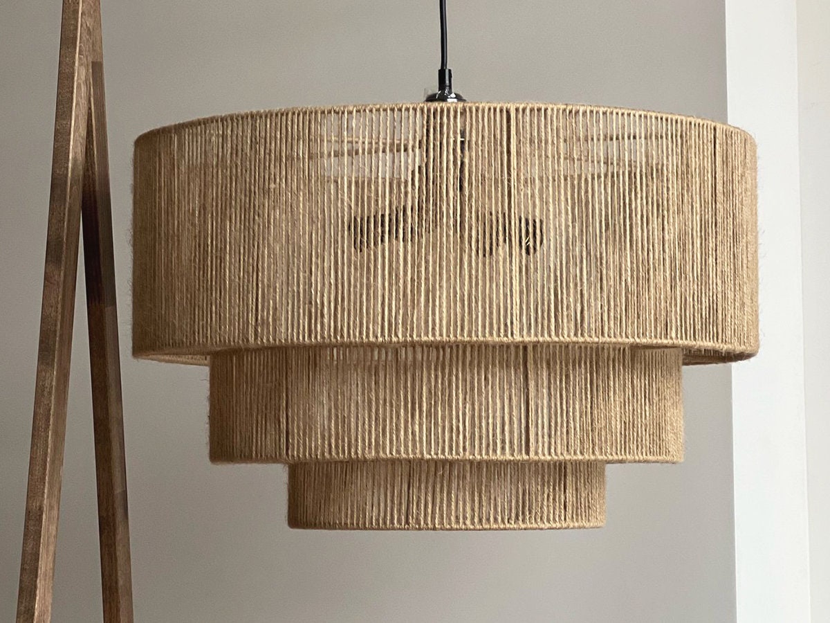 Taverno Henneptouw Boho Hanglamp