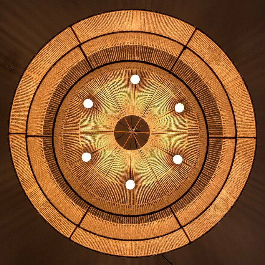 Taverno Henneptouw Boho Hanglamp