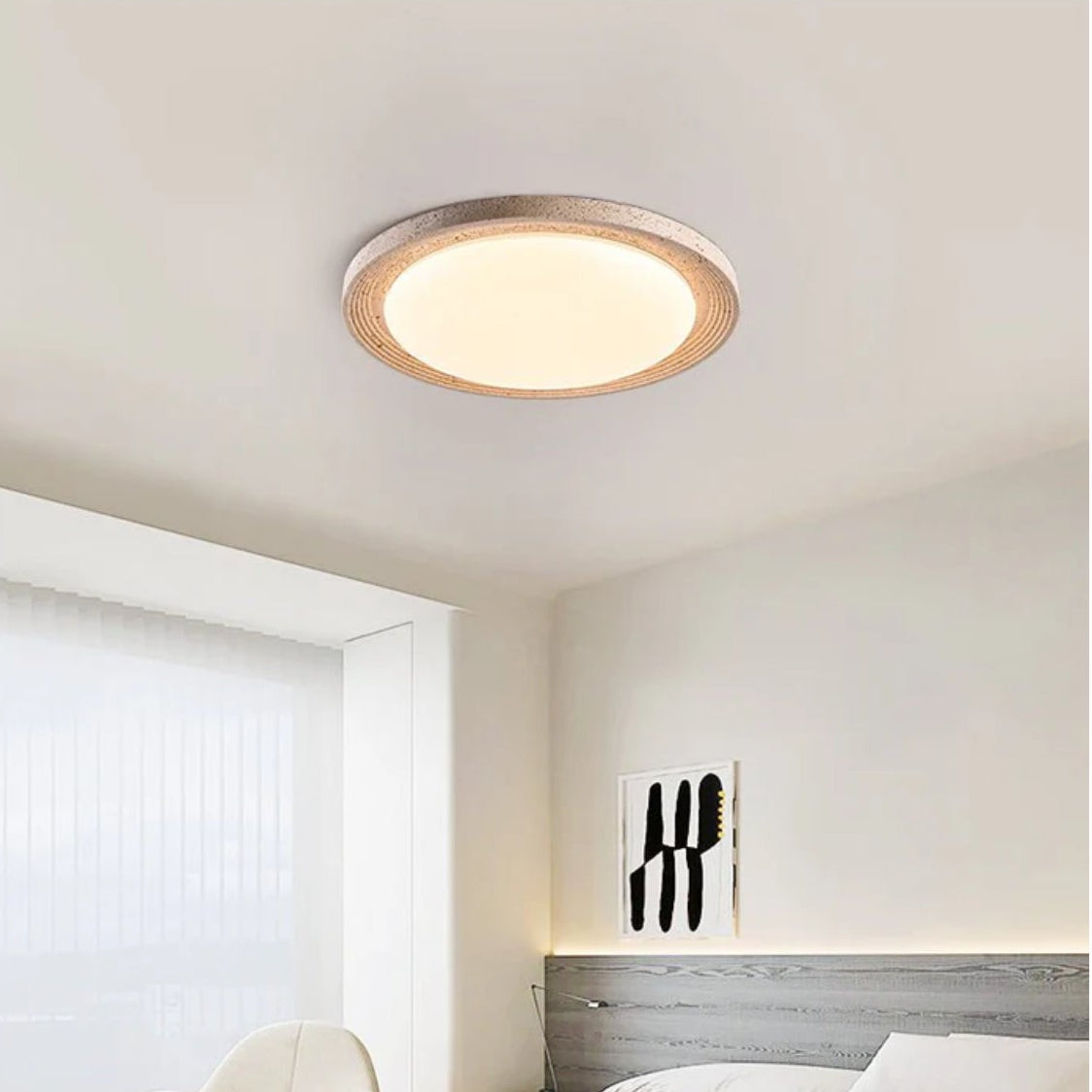 Telmalun Natuursteen Plafondlamp