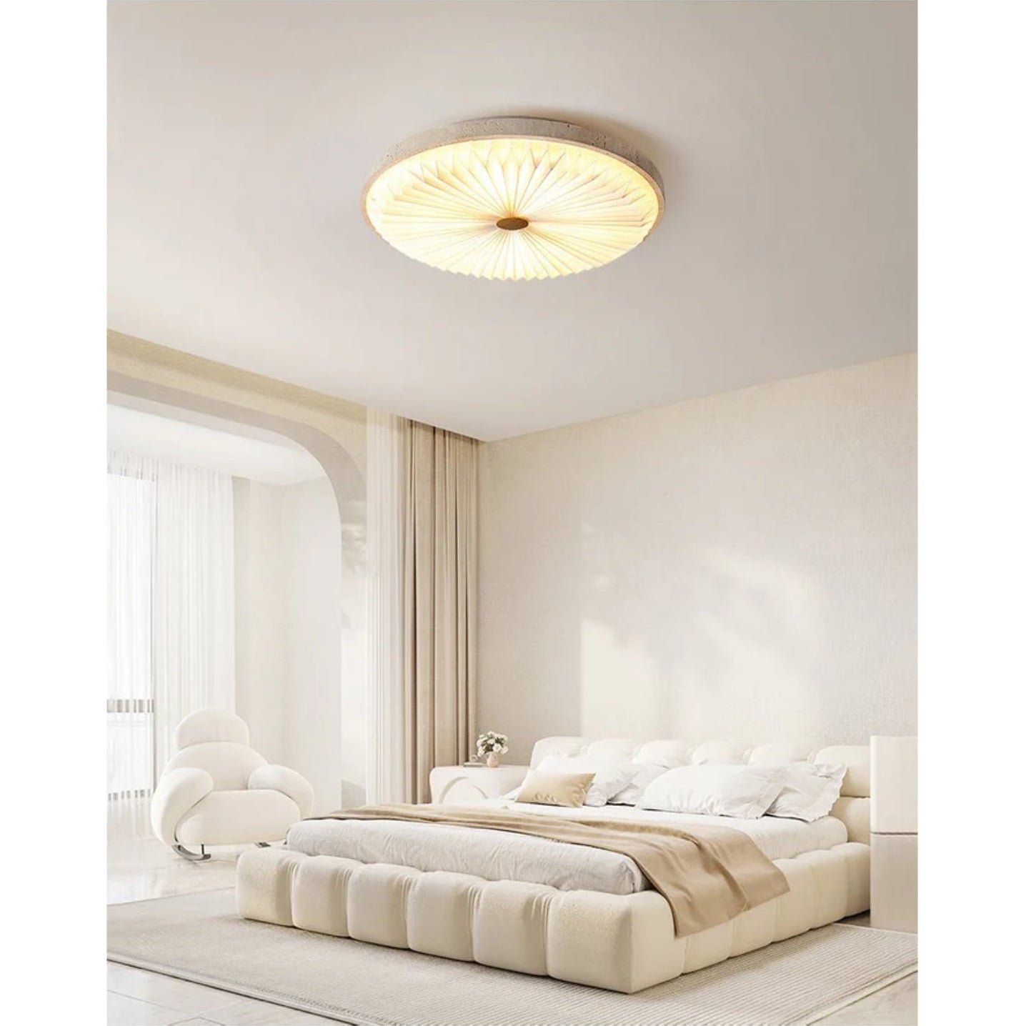 Lemesca Natuurtseen Plafondlamp