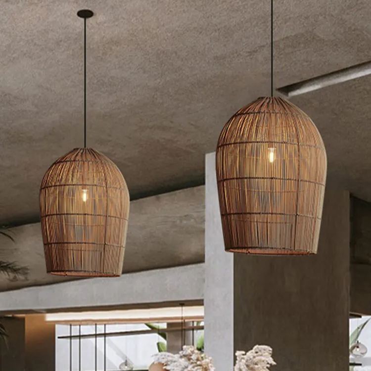 Savana Bamboe Boho Hanglamp