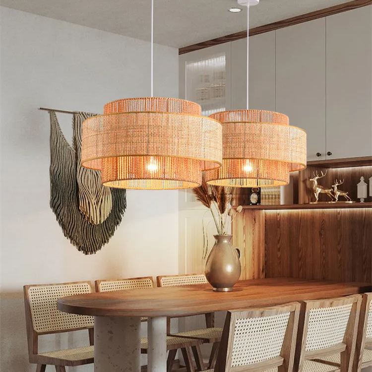 Liora Wabi Sabi Henneptouw Hanglamp
