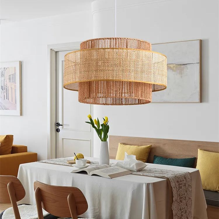 Liora Wabi Sabi Henneptouw Hanglamp