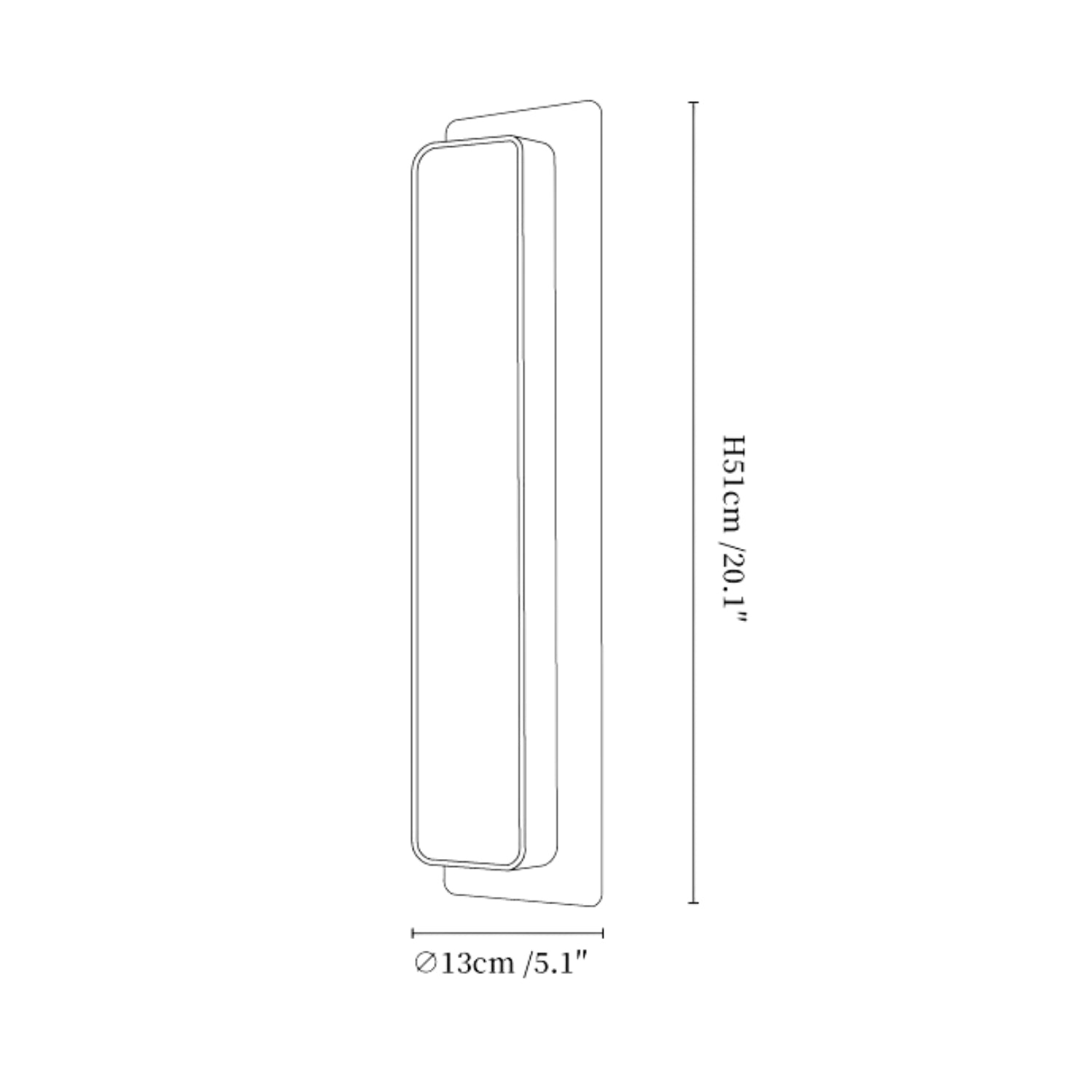 Lampada da parete Joades