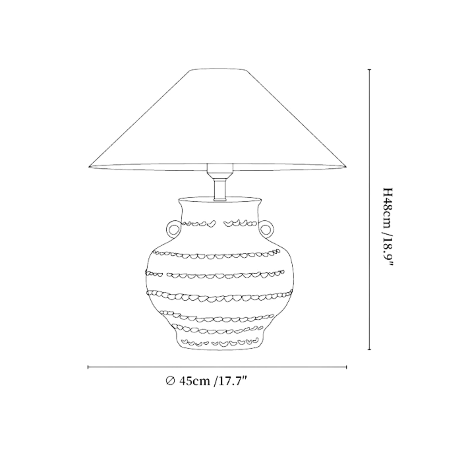 Lampada da tavolo Lezima