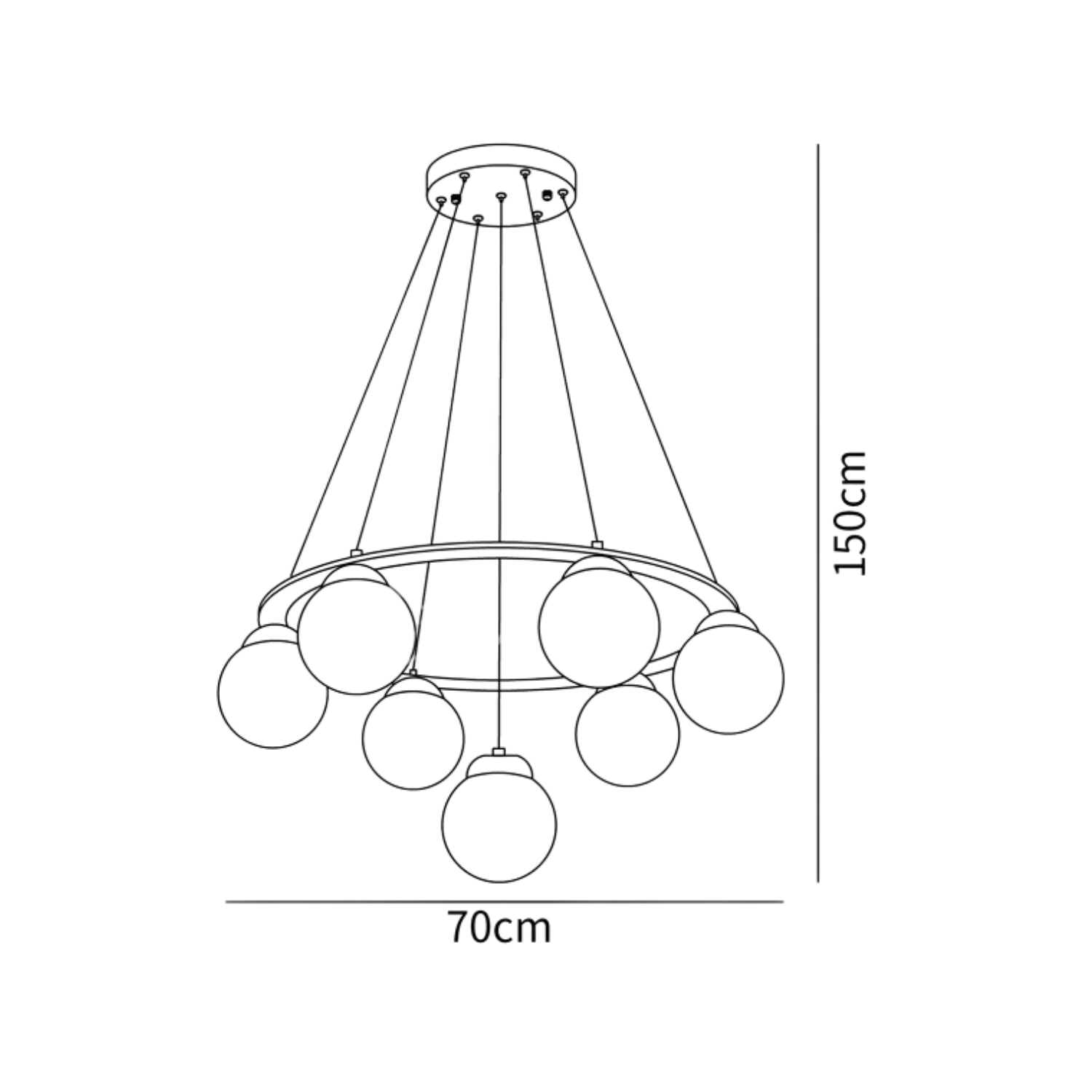 Lampada a sospensione Meloari