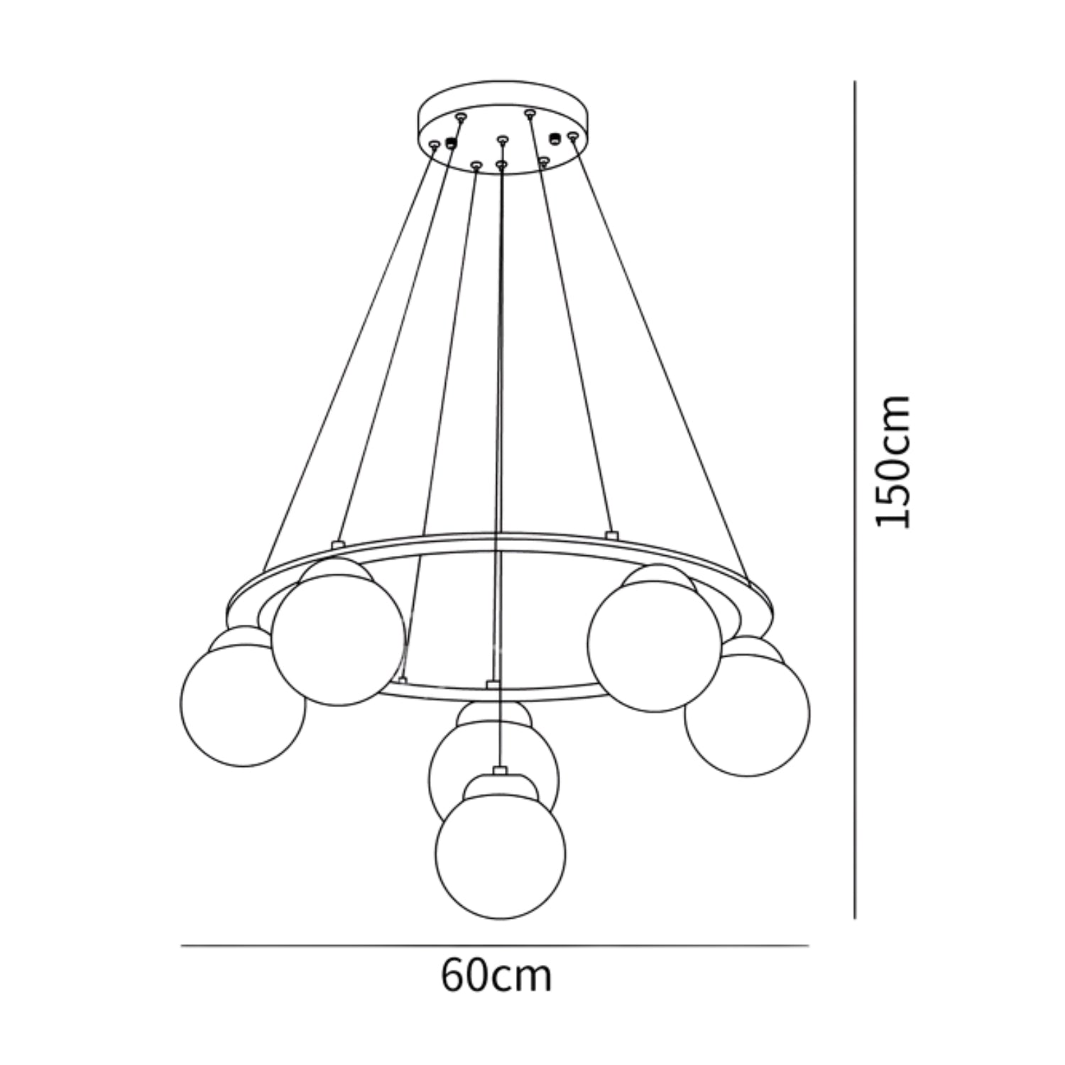 Lampada a sospensione Meloari