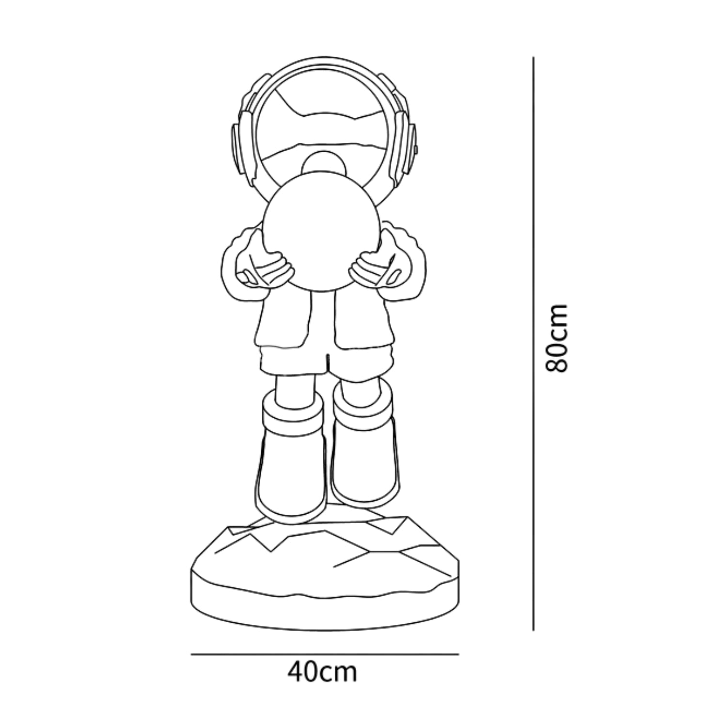 Fantasy Astronaut A Vloerlamp