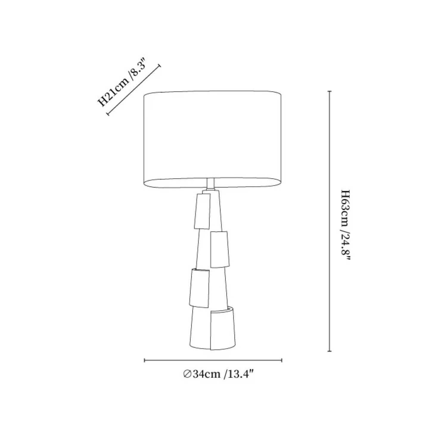 Descumo Marmeren Tafellamp