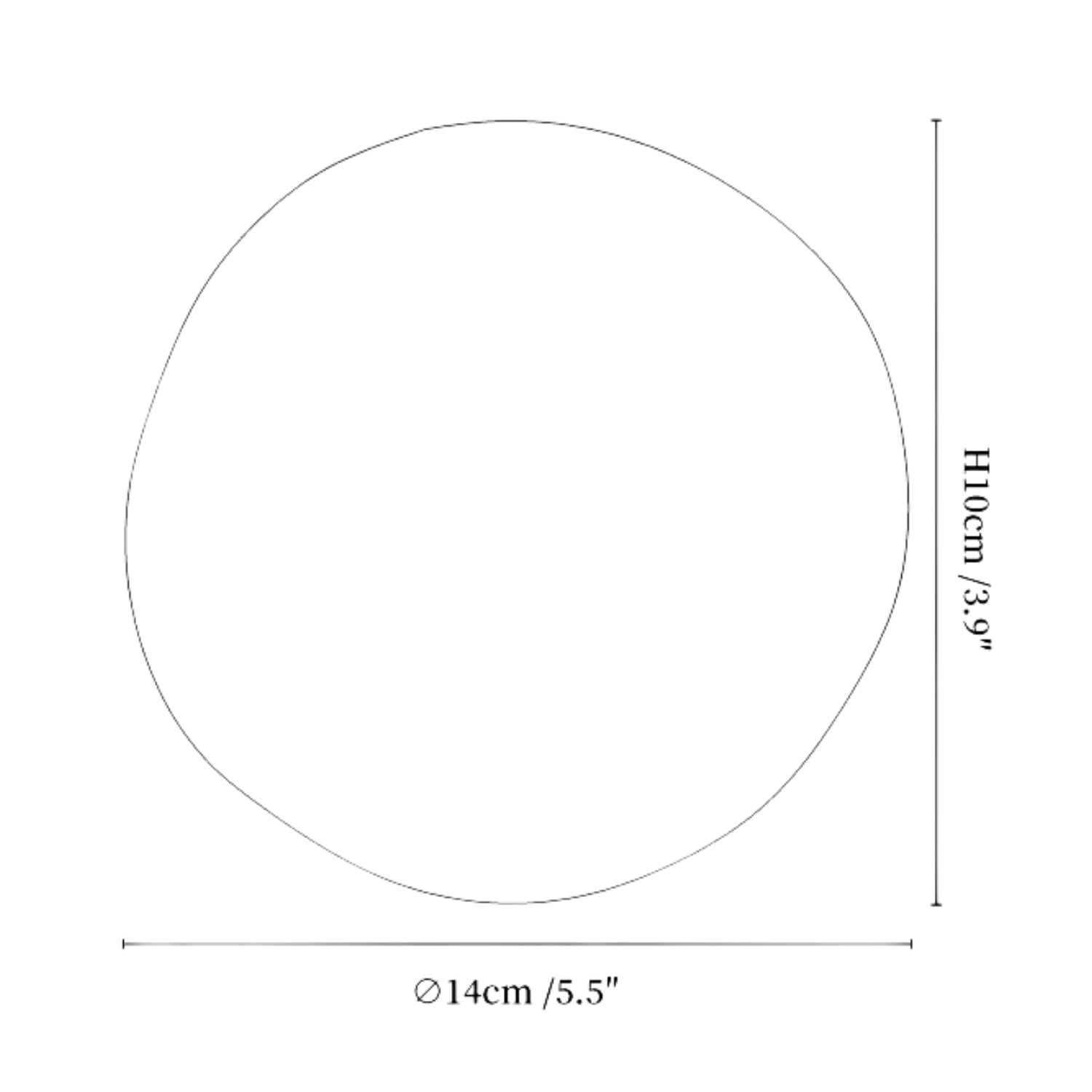 Oltan Lampada da Parete in Vetro