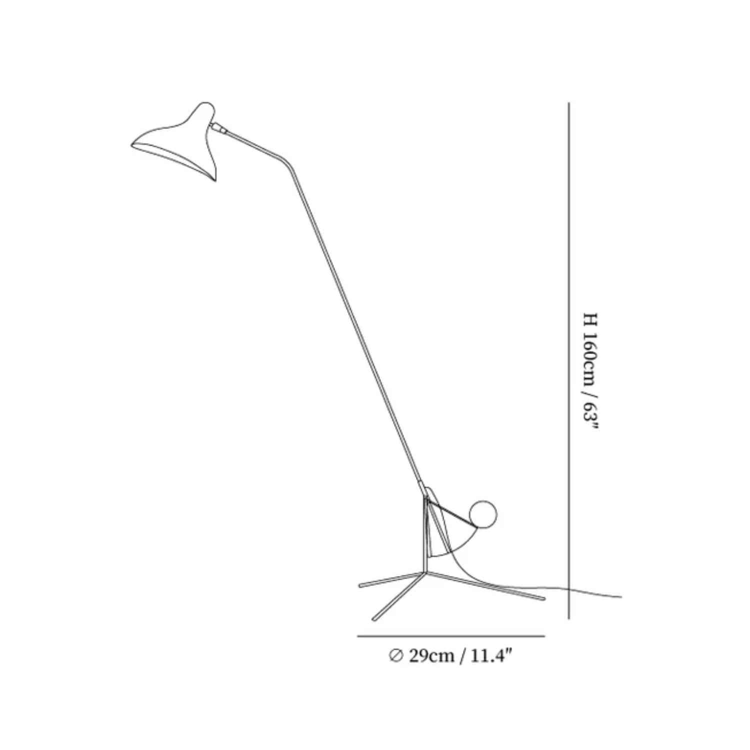 Lampada da pavimento Meltizo