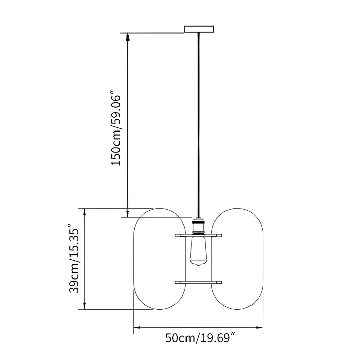 Skavo Hanglamp