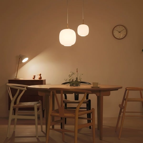 Ridanou Opaalglas Hanglamp