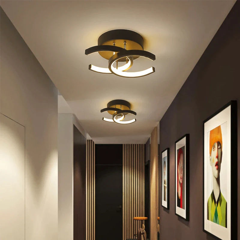 Ringled Plafondlamp