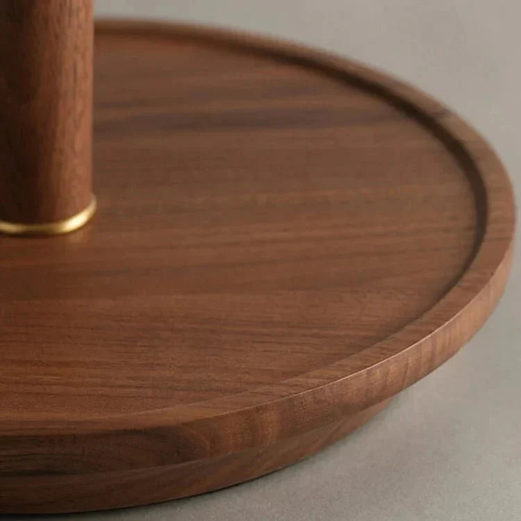 Lea Vintage Houten Tafellamp