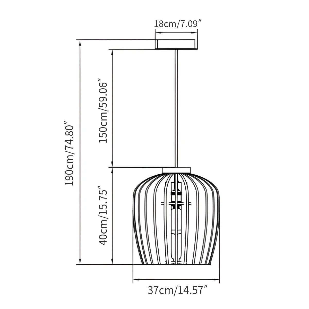 Siqelon Hanglamp