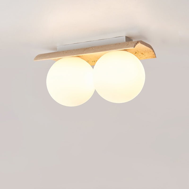 Moscoze Natuursteen Plafondlamp