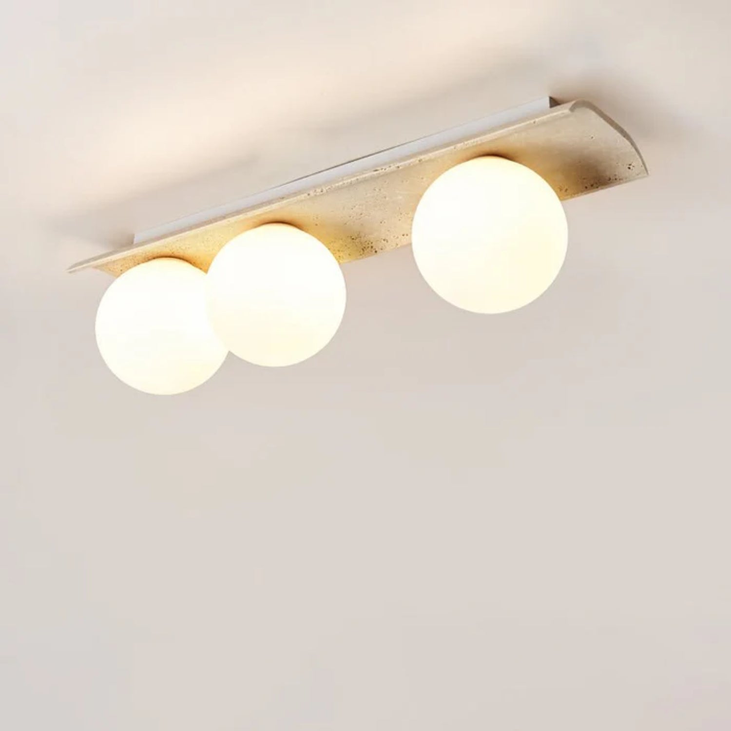 Moscoze Natuursteen Plafondlamp