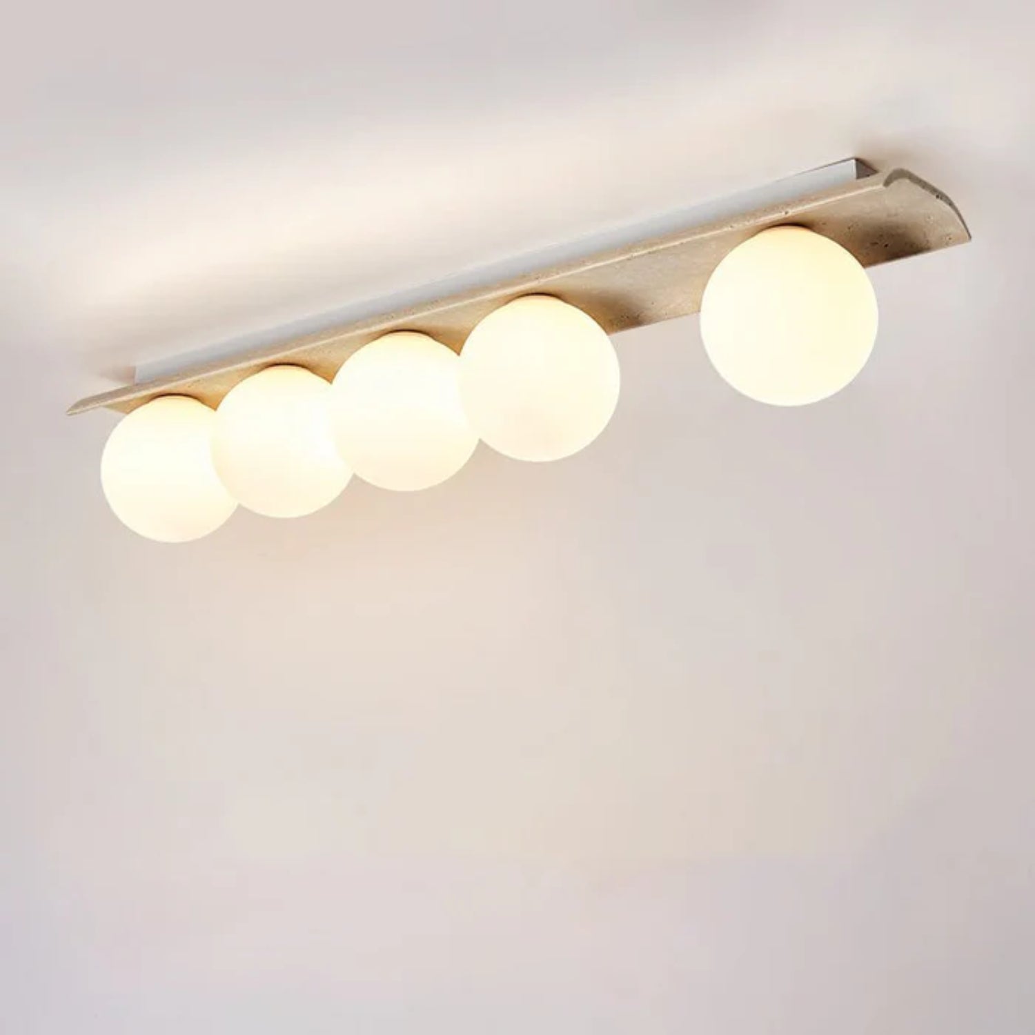 Moscoze Natuursteen Plafondlamp